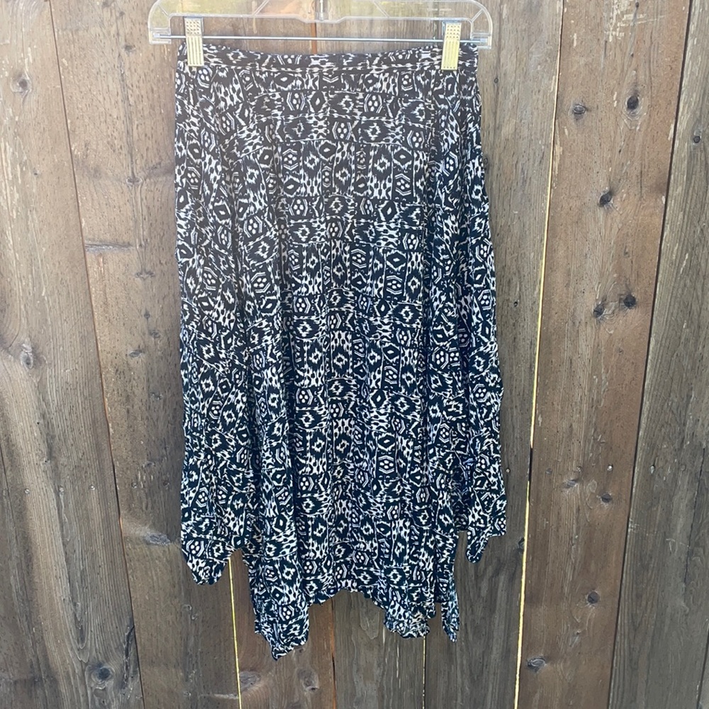 Hollister Co. Women's Black and White Skirt Hollister women’s skirt size XS
